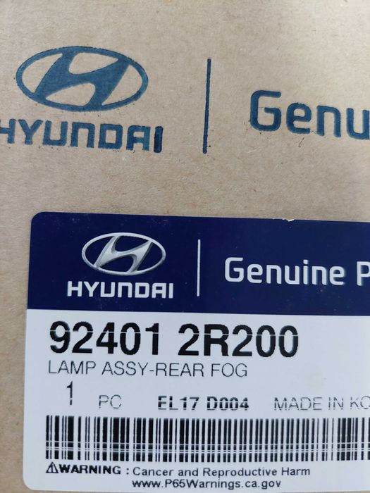farolins nevoeiro traz esq e drt Hyundai i30