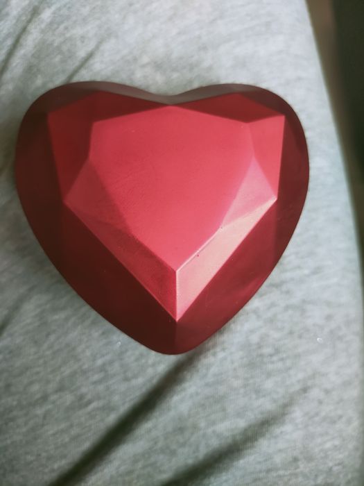 Pudełko serce biżuteria walentynki led