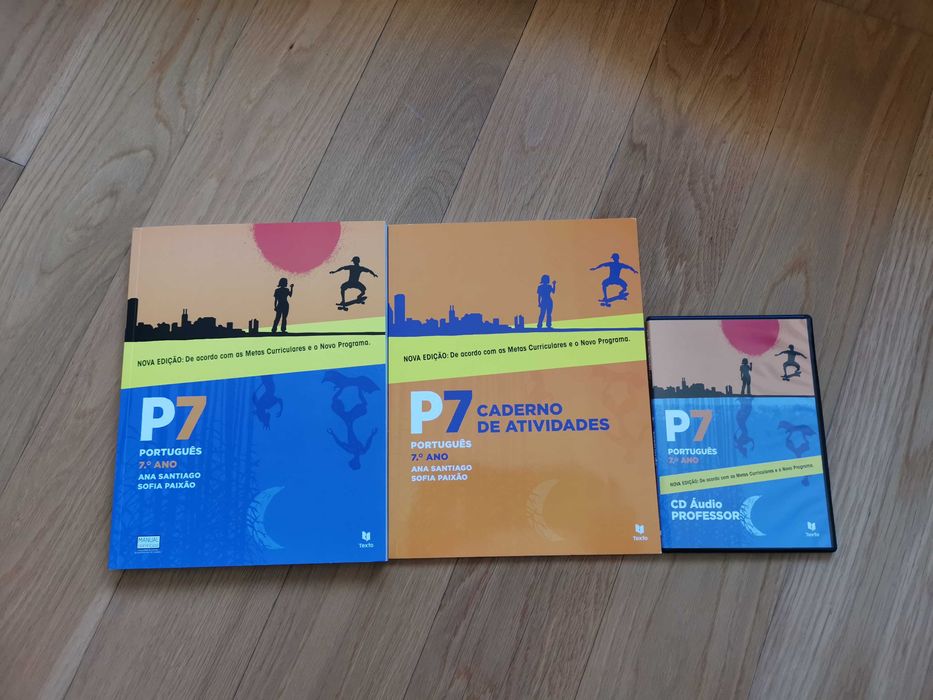 LIVROS aluno PORTUGUÊS P7, Ça marche 8º9º, défis 8 e 9, PT8, pt8