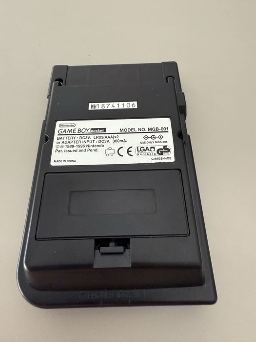 Gameboy pocket Preto