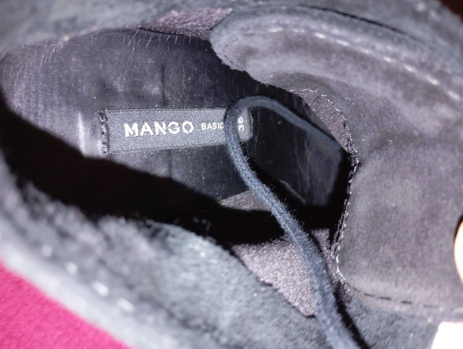 Botas Mango, pouco usadas.