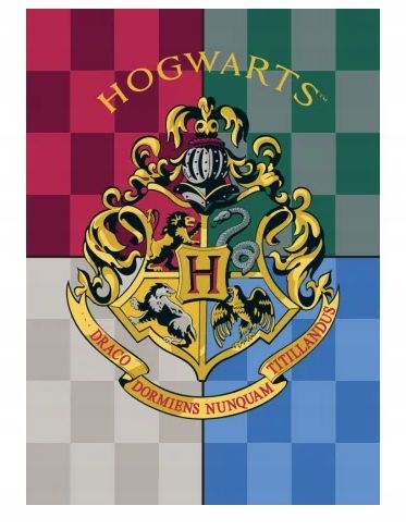 KOC Kocyk polarowy 140x100c HARRY POTTER 100x140cm