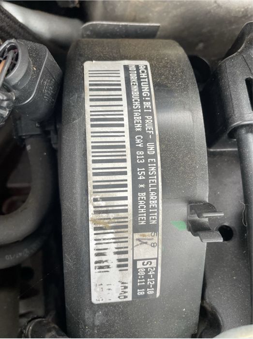 Двигатель VW Tiguan Passat Golf Audi Skoda 1.6tdi CAY CAYC
