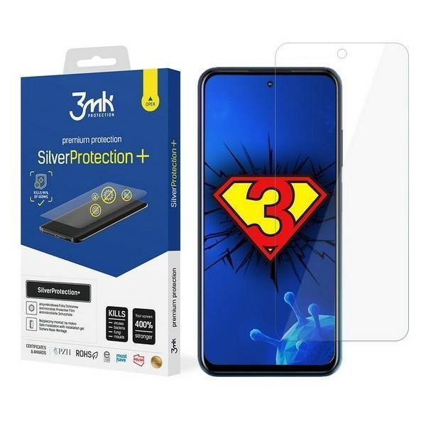 3MK Silver + HTC Desire 21 Pro 5GFolia Antymikrobowa montowana