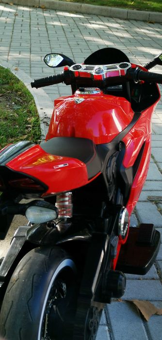 Moto Elétrica Criança 12v - Estilo Ducati