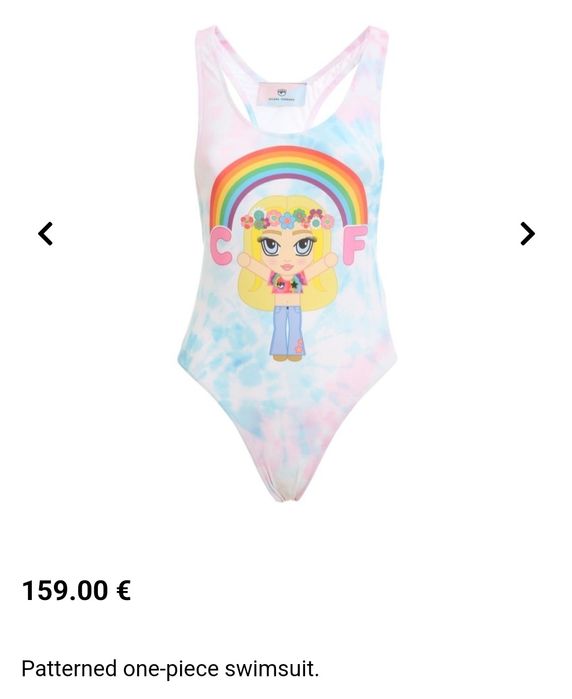 Stroj kapielowy Chiara Ferragni nowy L