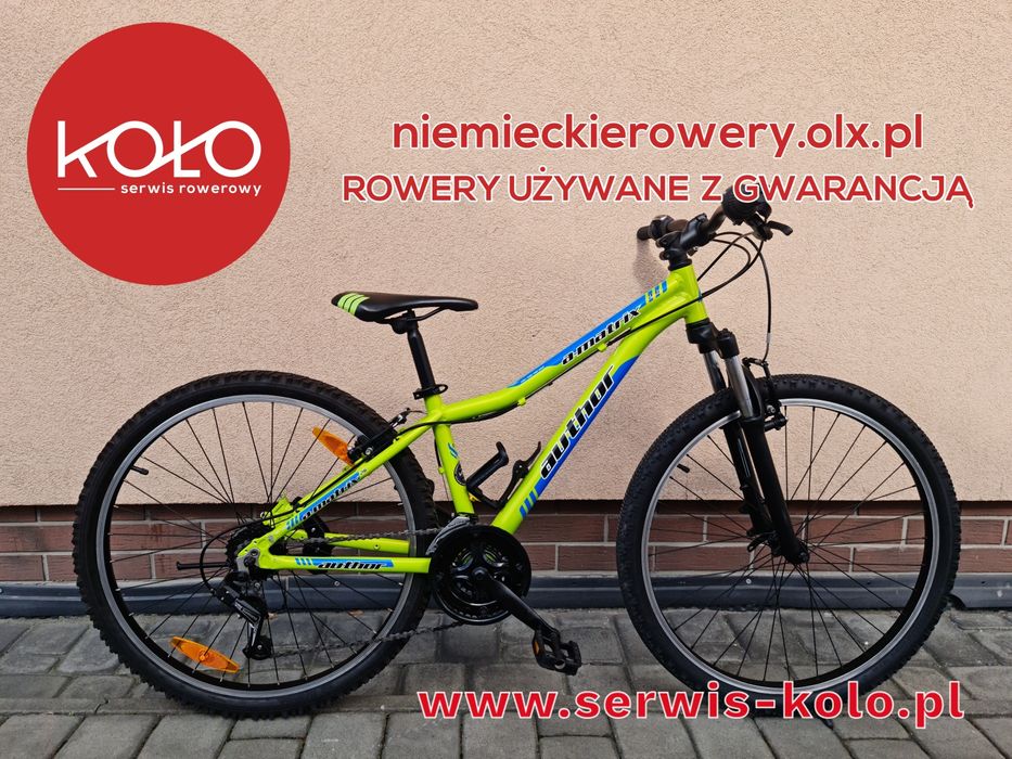 Rower górski MTB AUTHOR koła 26 SHIMANO aluminium rabat polecam WYSYŁK