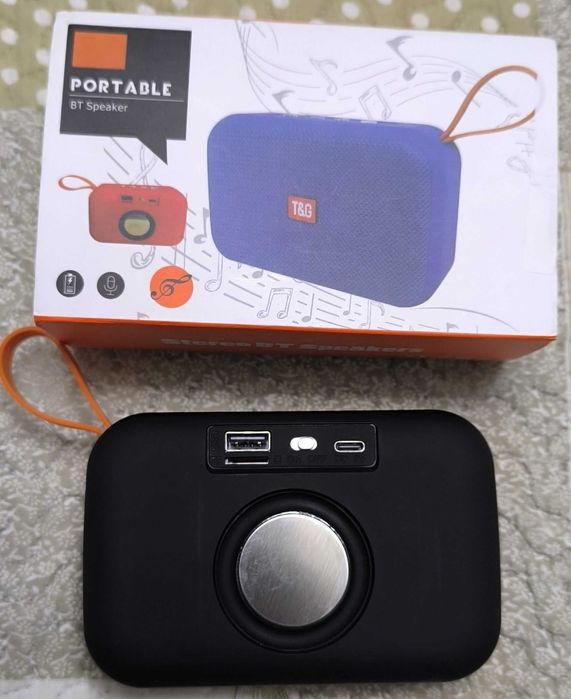 T&G - Coluna Portátil Bluetooth