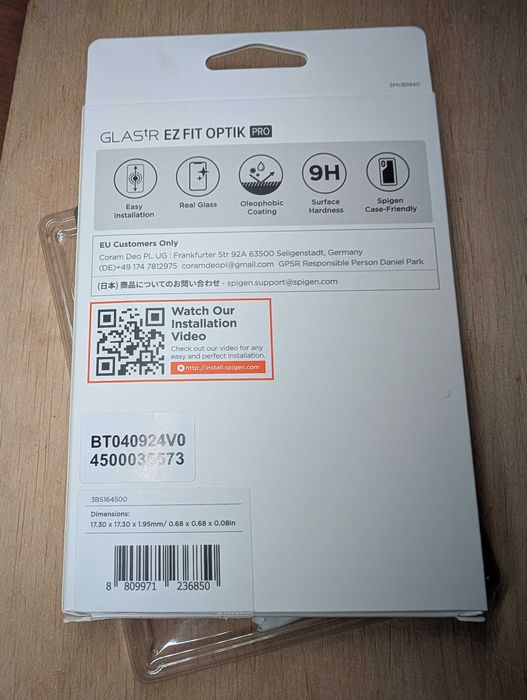 Spigen 1-Pack iPhone 16 Pro / Pro Max Desert Titanum - osłona aparatu