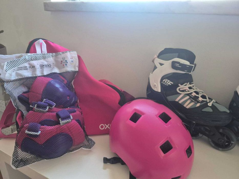 Patins em linha e acessórios