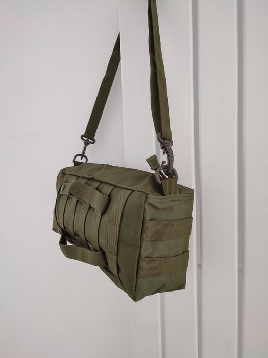 Torba taktyczna MOLLE – oliwkowa 33x15cm