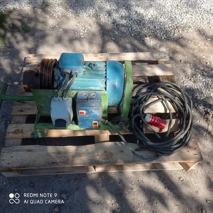 Silnik do Bąka 7,5kw 1455 obr kompletny