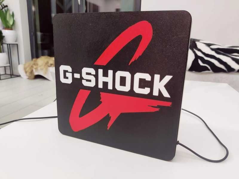 Ozdobna lampka LED z logo Casio G-Shock