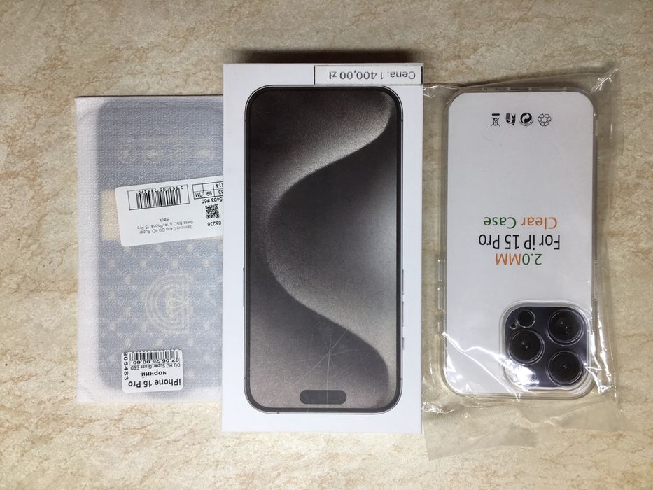 iPhone 15 Pro 256GB Natural Titanium Neverlock