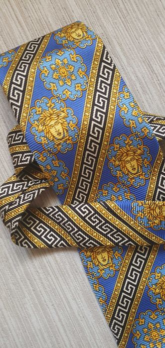 Вінтажна шовкова краватка Versace