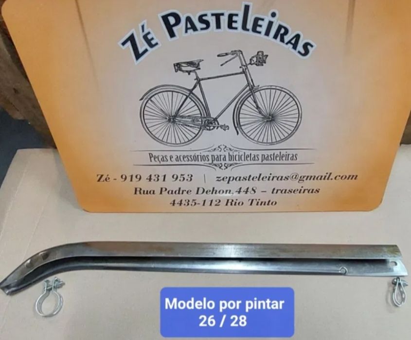 Guarda lamas bicicleta pasteleira/Carter corrente/guarda saias