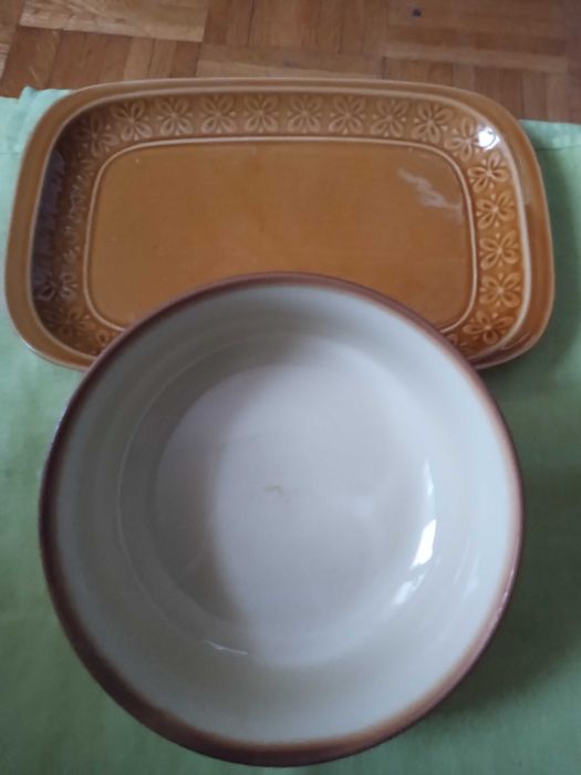 Duża miska porcelitowa