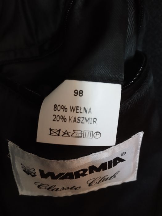 Płaszcz Warmia wełna
