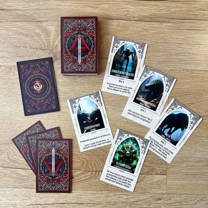 Talisman Magia i Miecz 5 Nowe Karty Przygód 3 Dodatkowe 48 Kart +Czary