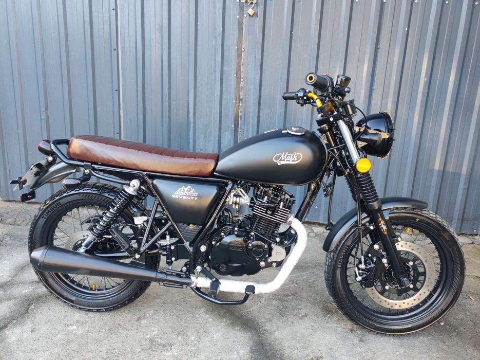 MASH Seventy Five 2023 r 125cc kat.b Tylko 1370km jak nowy Transport