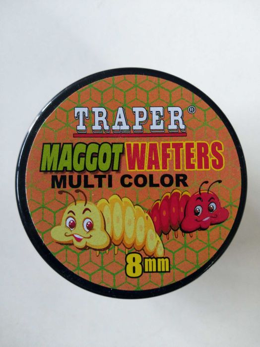 Traper Maggot Wafters Multi Colour 8mm
