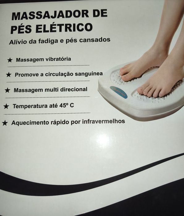 Massajador de pés elétrico