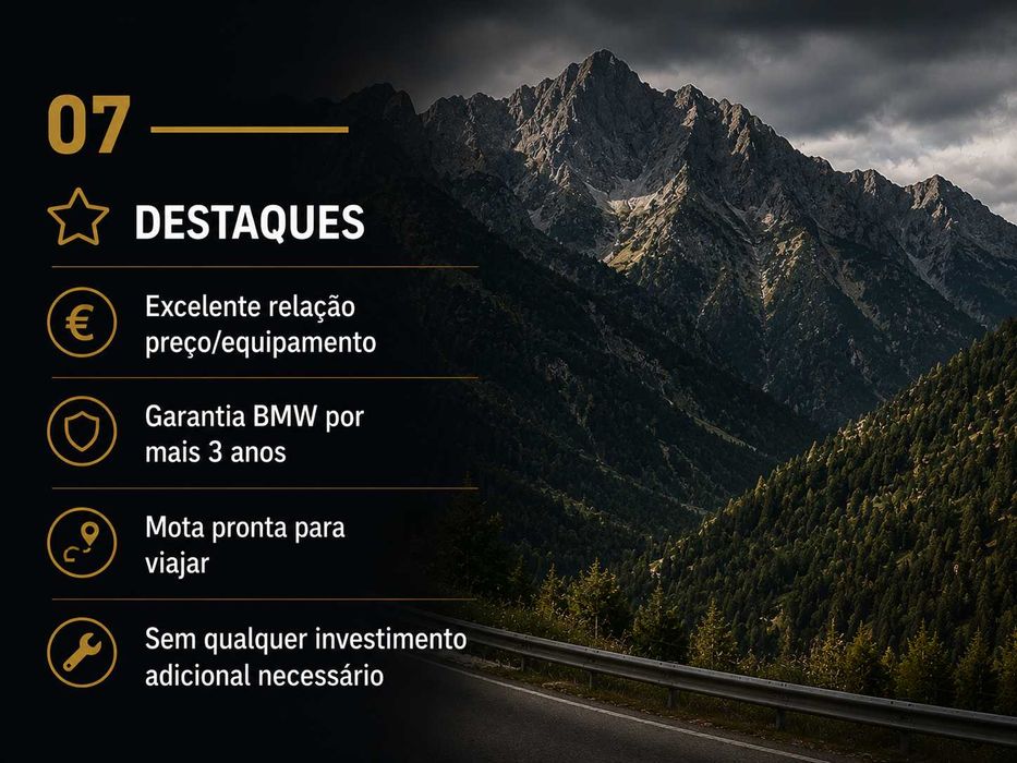 BMW GS Adventure Triple Black 2024 - 7800km