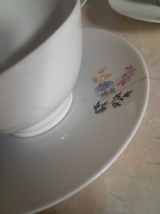 Przedwojenny serwis porcelanowy „Płaski” Ćmielów Projekt Bogdan Wendorf