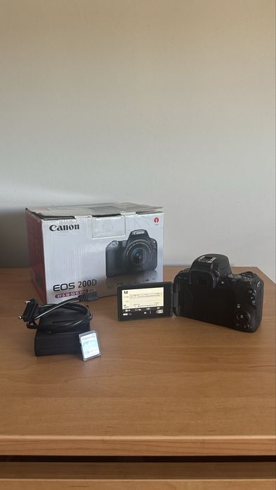 Canon EOS 200D + 50mm + 18-55mm | Kit Completo