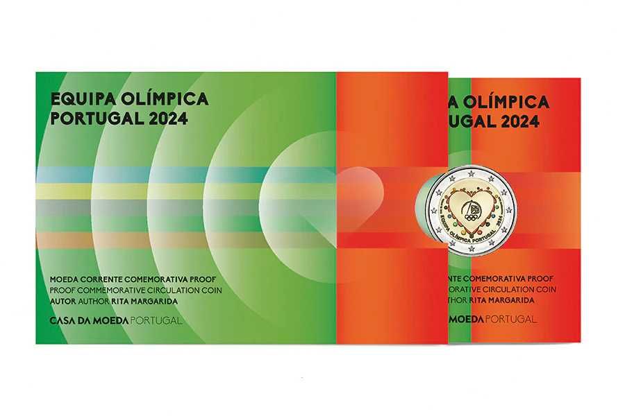 Moeda Equipa Olímpica Portugal 2024 (Proof)