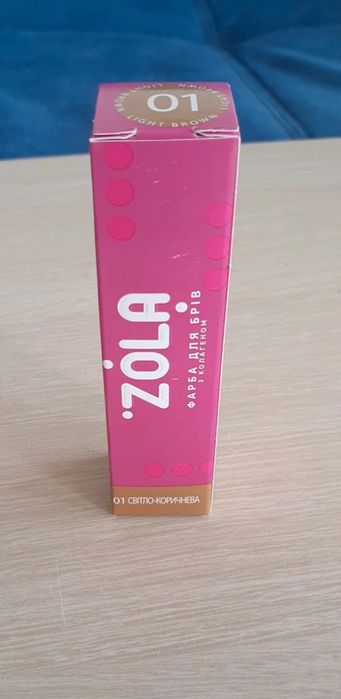 Farbka do brwi ZOLA 01 Light Brown