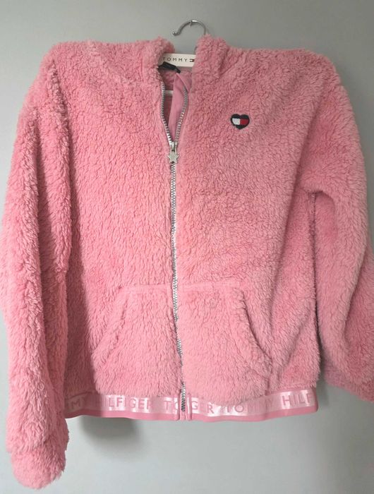 Młodzieżowy polar dziewczęcy Tommy Hilfiger rozm 12/14 lat