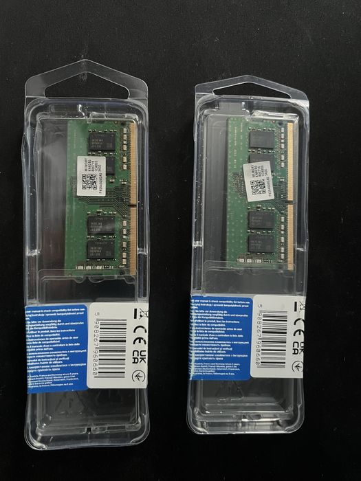 оперативка 16 гб, 2 по 8гб оперативна памʼять для ноутбука