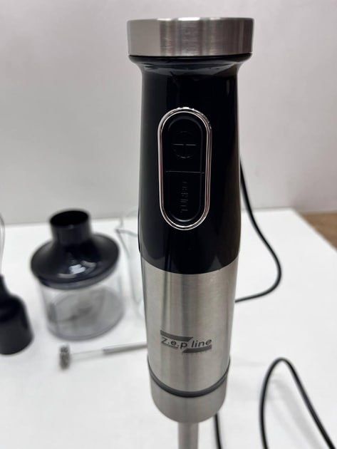 Блендер 5 в 1 на 1500 Вт! Ручний подрібнювач Zepline ZP-143 з чашею