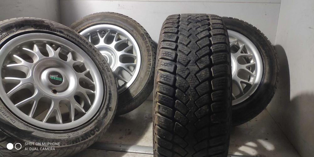 Koła 185/55R14 zimowe 4x108 FORD alusy ładne zadbane germany komplet