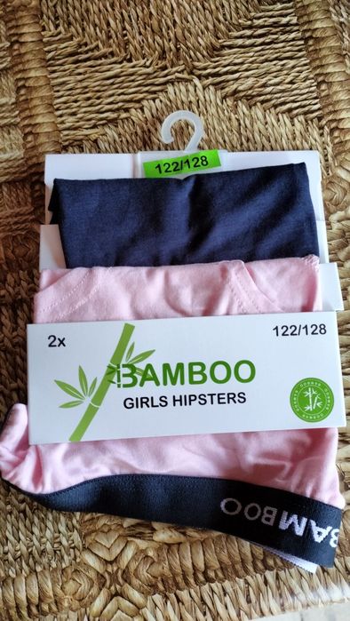 Majtki dziewczęce Bamboo rozmiar 2-pak