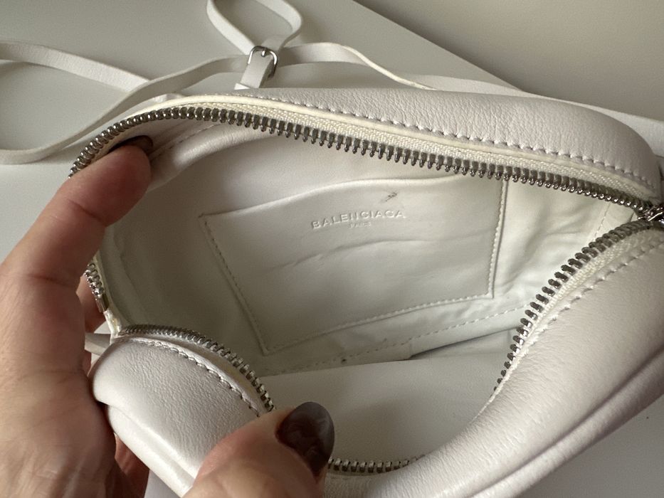 Balenciaga white mini