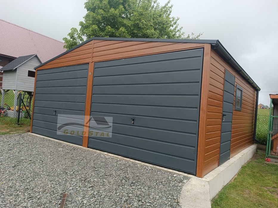 Garaż blaszany 8,5x6 6x5,5 6x6 6x5 4x6 7x6 4x5 3x5 9x6 AŻURY