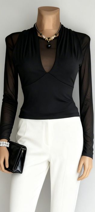 Bluzka damska Crop top roz. XS/S/M Shein