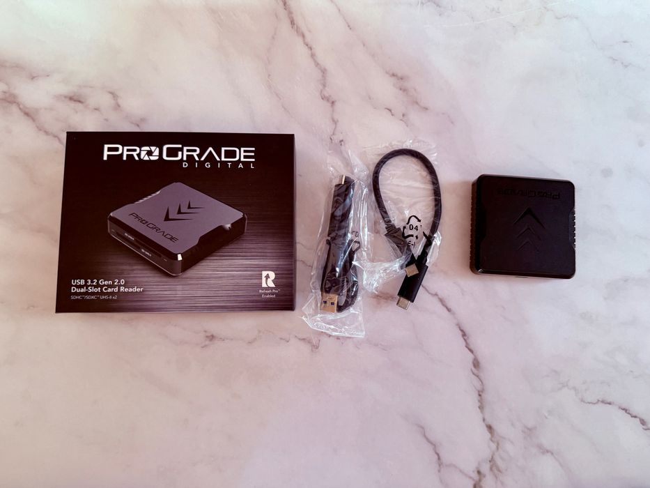 ProGrade Digital – Leitor de Cartões SD UHS-II Duplo | USB 3.2 Gen 2