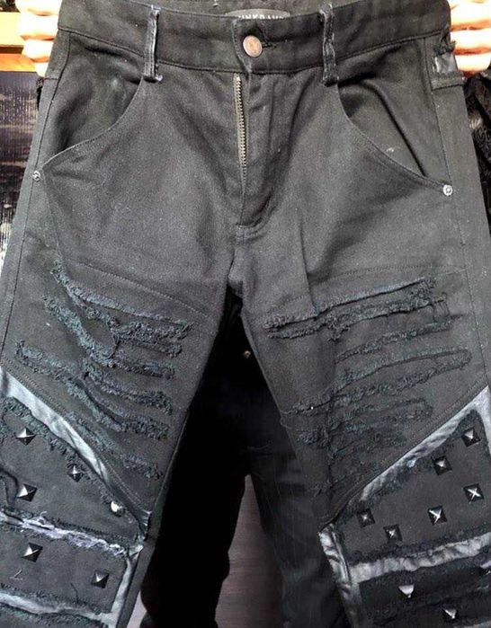 Calças Masculinas Pretas MadMax Gothic Grunge - Punk Rave