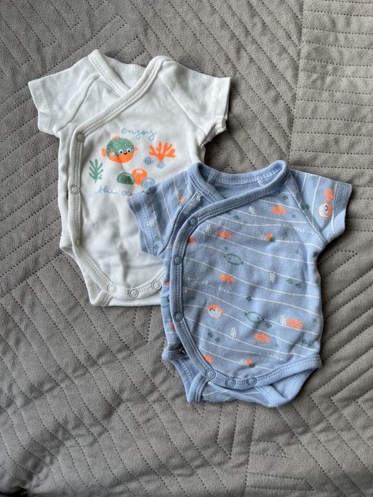 Body wcześniak 46 z krótkim rękawem