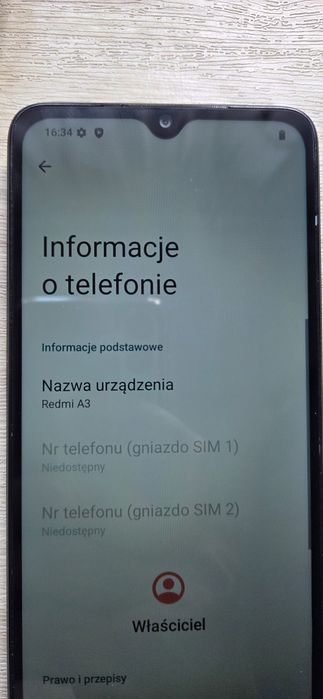 Redmi A3. Czarny lub niebieski
