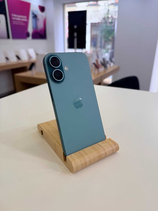 JAK NOWY IPHONE 16 128GB Niebieski | 2 lata gwarancji! | BAT 93% | RATY 0%