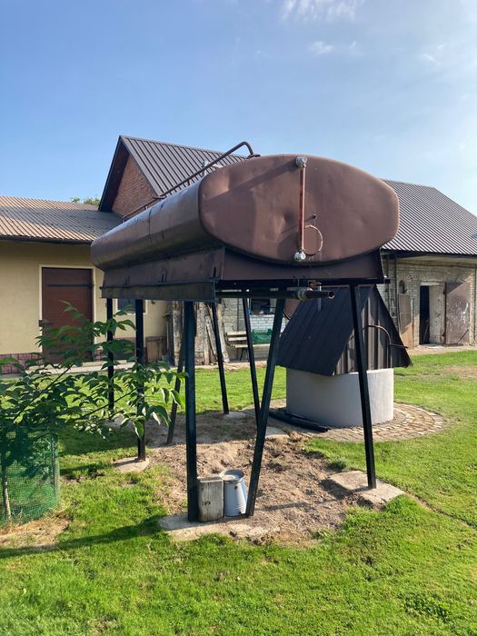 Zbiornik aluminiowy na wodę 4000 L