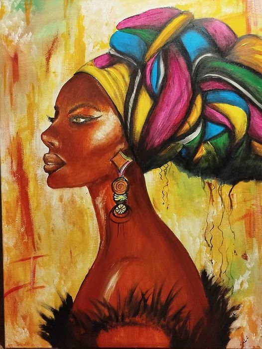 obraz olej + akryl, 80x60