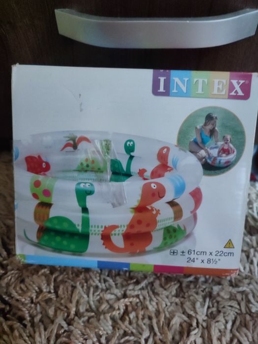 Сухий басейн intex з кульками басейн +50 кульок
