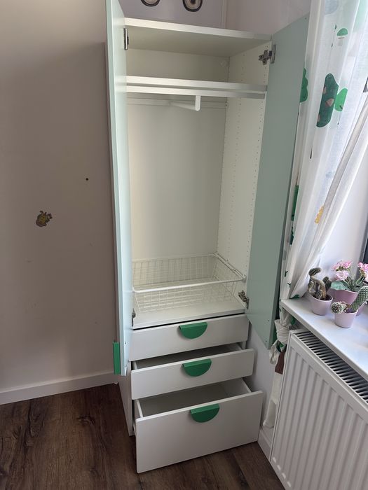 Szafa dla dzieci ikea smastad plasta 60x42x181