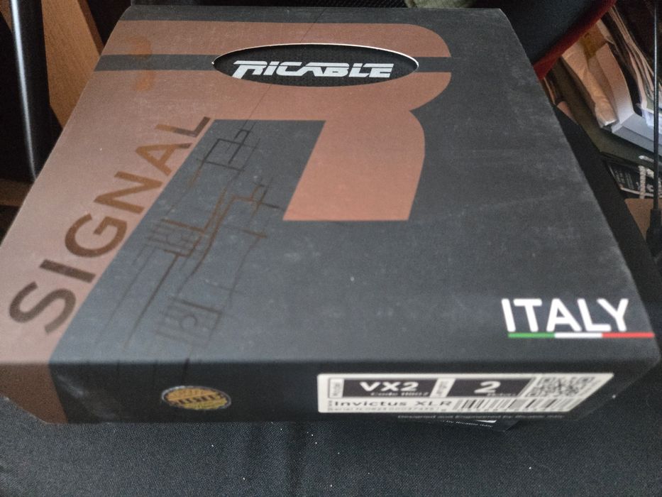 Ricable invictus xlr-xlr 2m