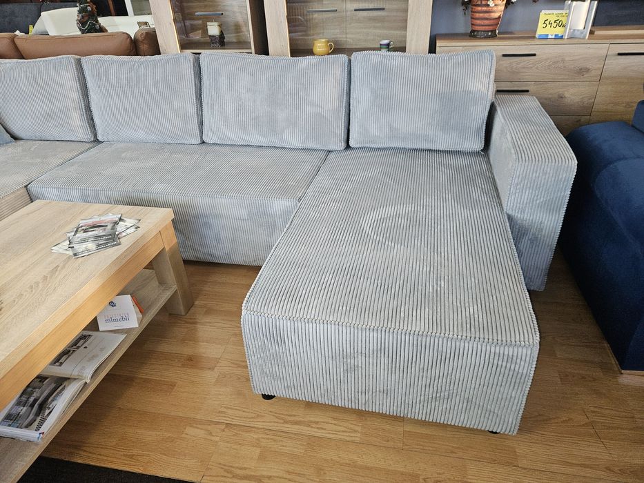 Narożnik  U  Rik XXL 338 x 170x170  szary menchester